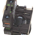 PUSHBUTTON, BLUE, MARKED ENABLE, N.O. CONTACT EATON CUTLER HAMMER