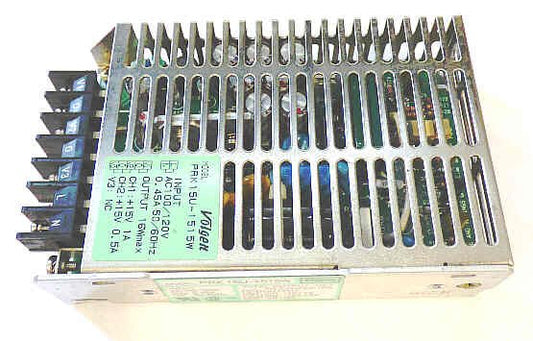 POWER SUPPLY, 100-120V INPUT, 15V @ 1 A OUTPUT VOLGEN # PRK 15U-1515W