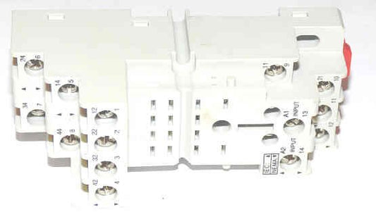 BASE, SOCKET, RELAY, 4PDT, ICE CUBE DAYTON # 1EGP7