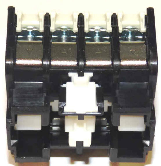 CONTACT, ASSEMBLY, AUXILIARY, 3 N.O./1 N.C CONTACTS MITSUBISHI # UN-AX4