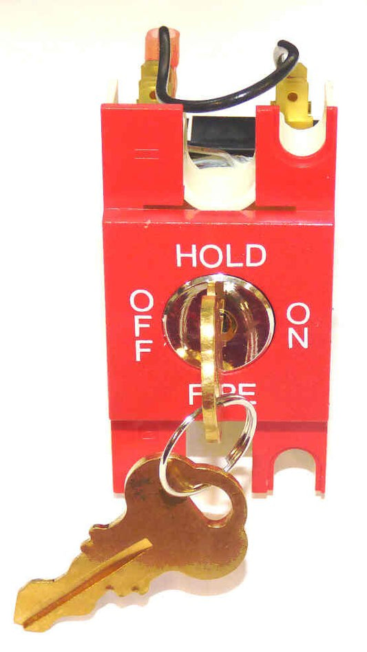SWITCH. KEYED, FIRE SERVICE, HALL V7 FIXTURES, DOVER # 9846852