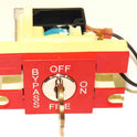 SWITCH. KEYED, FIRE SERVICE, CAR, SQ. BEZEL V7 FIXTURES, DOVER # 9746031