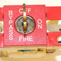 SWITCH. KEYED, FIRE SERVICE, CAR, SQ. BEZEL V7 FIXTURES, DOVER # 9746031