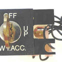 SWITCH. KEYED, HOISTWAY ACCESS, HOEIZONTAL, V7 FIXTURES, DOVER # 9746171