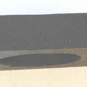 BUMPER, RUBBER, 1 5/8 SQUARE X 7/16 WITH ROUND RECESS PEELLE # 061