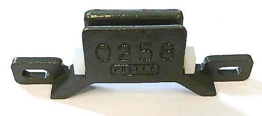 GUIDE, DOOR, SOLID CAST WITH NYLON INSERT, CASTING # 0258