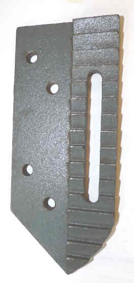 STOP, SILL, ADJUSTABLE, RAIL SECTION, RIGHT HAND PEELLE # 0411R