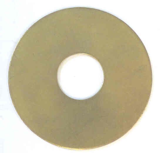 SHIM, BRASS, 25472 MOTOR 3' X 1/16 X 1 HOLE PEELLE # 251857