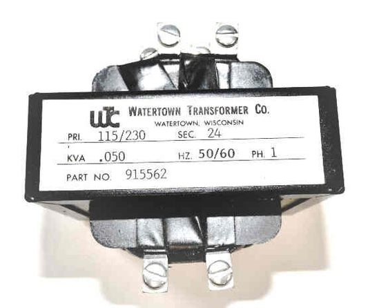 TRANSFORMER, 115/230 VAC PRI, 24 VAC SEC., .050VA PEELLE # 277607