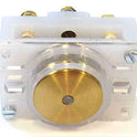 BUTTON, MONITOR, COMPLETE, BRONZE CAP, LED, 120VAC/VDC AF SERIES