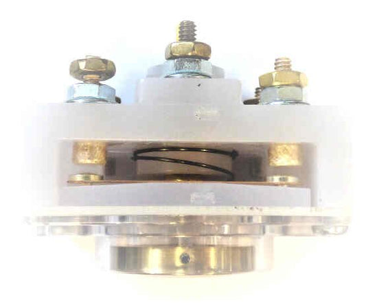 BUTTON, MONITOR, COMPLETE, BRONZE CAP, LED, 120VAC/VDC AF SERIES