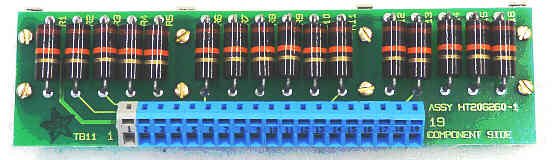 BOARD, CIRCUIT, RESISTOR ASSEMBLY, ELEVONIC CONTROL  OTIS # HT206260-2