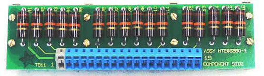 BOARD, CIRCUIT, RESISTOR ASSEMBLY, ELEVONIC CONTROL  OTIS # HT206260-2