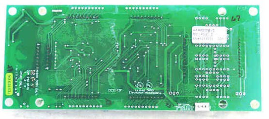 BOARD, CIRCUIT , 2.2 2 CHARACTER DISPLAY WITH ARROW OTIS # AAA8200BV5