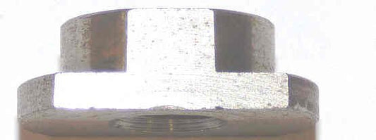 NUT, GUIDE SHOE GROMMET MACHINED STEEL PEELLE # 065812