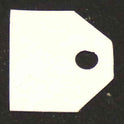 TAG, IDENTIFICATION, RELAY, PLASTIC, BLANK OTIS 102DA1