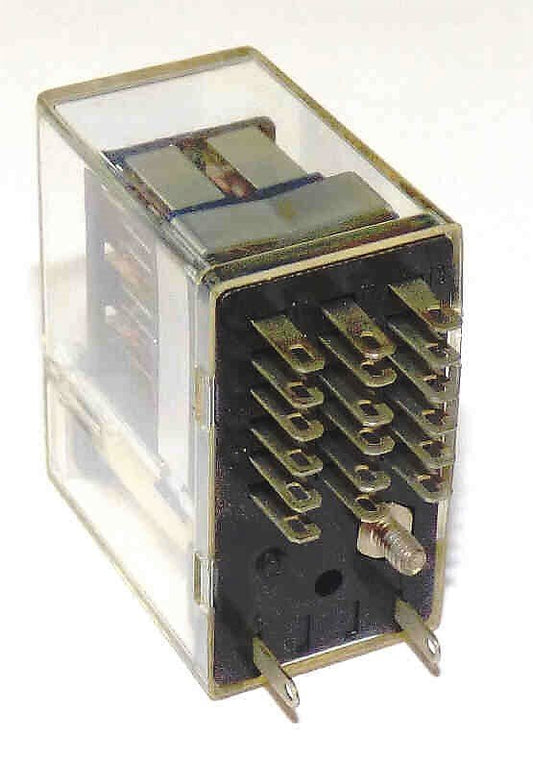 RELAY, MINIATURE, 9PDT. 48 VDC,AROMAT # AE348998
