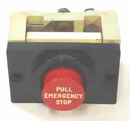 SWITCH, STOP, PULL TO STOP, OBSOLETE, NEW OLD STOCK