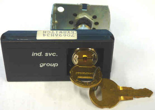 SWITCH, KEYED, INDEPENDENT SERVICE, UTA KEY,  OTIS # 7069AH34