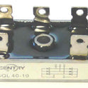 RECTIFIER, BRIDGE, 5 PRONG, 3PH, 40A, 1600V CENTRY SQL 40-10