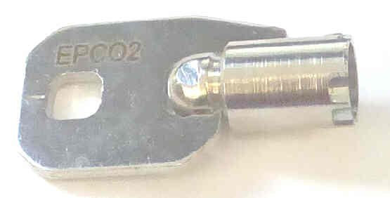 KEY, BARRELL STYLE, EPCO KEYED SWITCHES, EPCO # EPCO2