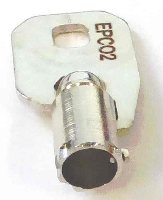 KEY, BARRELL STYLE, EPCO KEYED SWITCHES, EPCO # EPCO2