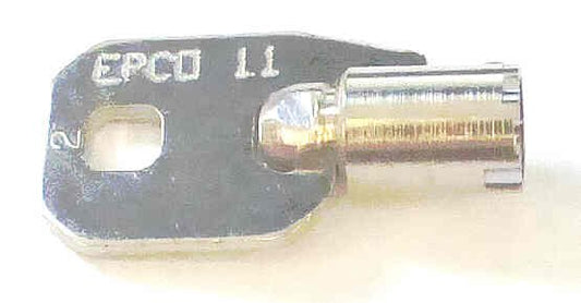 KEY, BARRELL STYLE, EPCO KEYED SWITCHES, EPCO # EPCO11