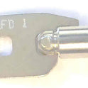 KEY, USED WITH FIRE SERVICE SWITCHES, KEY # MFD-1