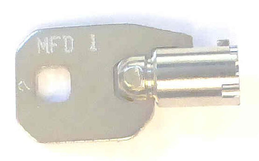KEY, USED WITH FIRE SERVICE SWITCHES, KEY # MFD-1