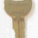 KEY, USED WITH PTL FIXTURE KEY SWITCHES KEY # PT01