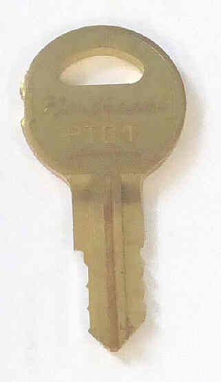 KEY, USED WITH PTL FIXTURE KEY SWITCHES KEY # PT01