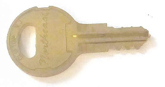KEY, USED WITH PTL FIXTURE KEY SWITCHES KEY # PT01