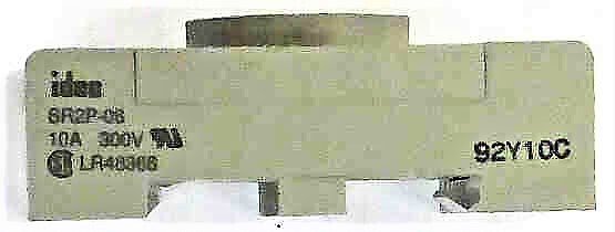 BASE, OCTAL RELAY, 8 PIN, 10A/300V,  IDEC # 6R2P-08