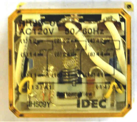 RELAY, 3PDT, 120 VAC  IDEC # RH3B-UL-AC120V