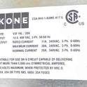CONVERTER 11A 340V 3PH TYPE V3F 16L/20A KONE # KM769900G13