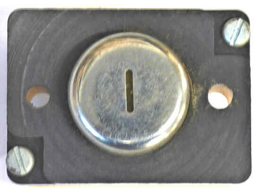 BUTTON, MONITOR, ILLUMINATED, SS, MARKED # 1 ROUNDED