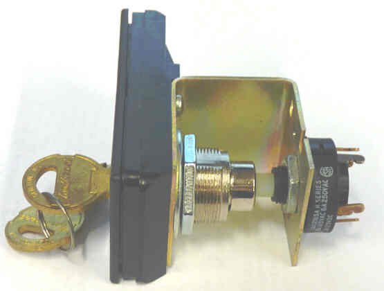 SWITCH, KEYED, RUN/STOP, UTA KEY,  OTIS # 7069AH60