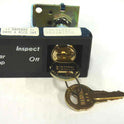 SWITCH, KEYED, CAR TOP INSPECTION, UTA KEY,  OTIS # 7069AH33
