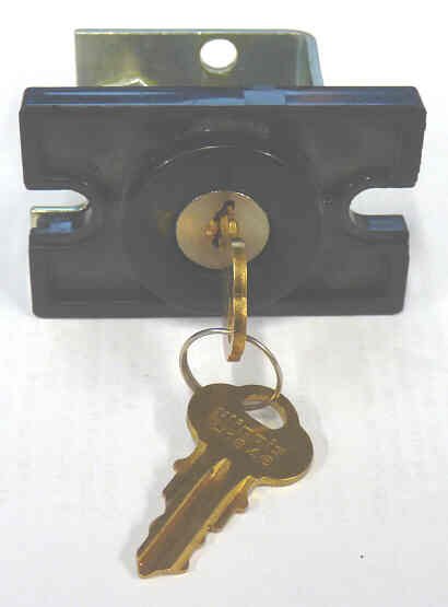 SWITCH. KEYED, ON-OFF, BLANK, BLACK KEY OUT @ 12 DOVER