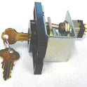 SWITCH. KEYED, ON-OFF, BLANK, BLACK KEY OUT @ 12 DOVER