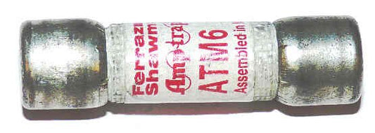 FUSE, FAST ACTING, 6 AMP, 600V, CLASS CC BUSSMAN # ATM-6