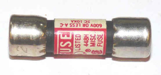 FUSE, FAST ACTING, 2 AMP, 250V  BUSSMAN # BBS-2