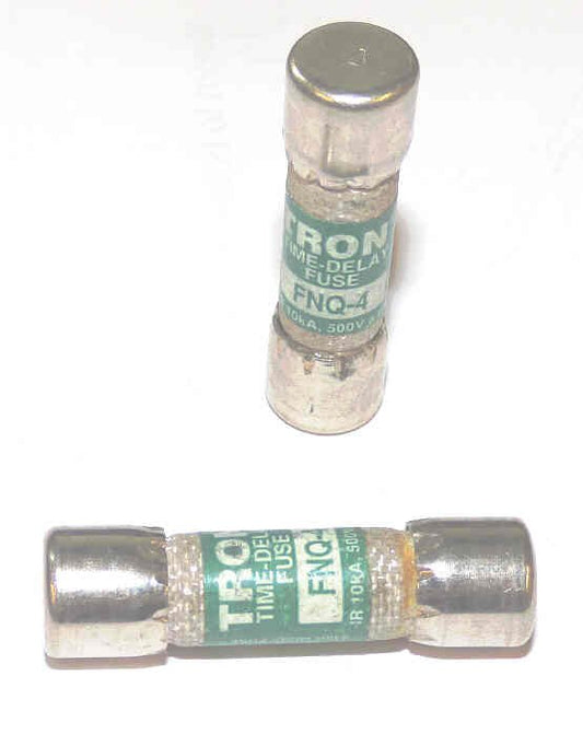 FUSE, TIME DELAY, 4 AMP, 500V BUSSMAN # FNQ-4