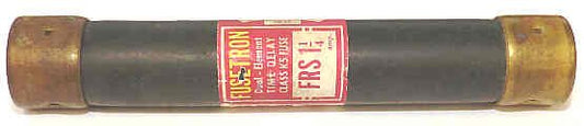 FUSE, DUAL ELEMENT, TIME DELAY, 1 1/4 A; 600 VAC BUSSMANN FRS-1 1/4