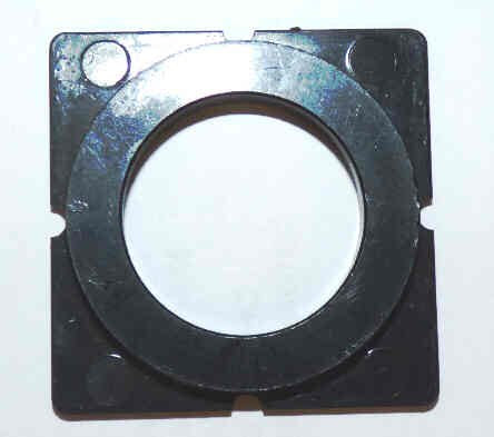 HALO, KEYED SWITCH, BLACK, BLANK, 1/8 PROJECTION ADAMS # A450H4B