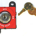 SWITCH, KEYED, FIRE SERVICE PHASE 1 WITH 2 WD01 KEYS ADAMS # AS468K01