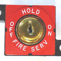 SWITCH, KEYED,BRONZE FINISH, FIRE SERVICE PHASE 2, 2 WD01 KEYS ADAMS # AS468K05