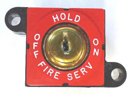 SWITCH, KEYED,BRONZE FINISH, FIRE SERVICE PHASE 2, 2 WD01 KEYS ADAMS # AS468K05