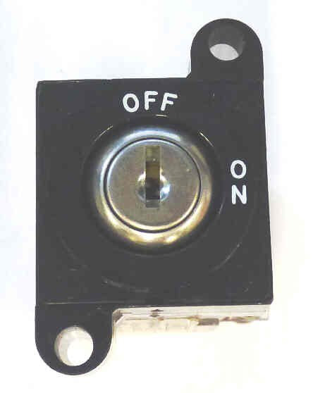 SWITCH, KEYED, MARKED OFF-ON WITH KEYS ADAMS # AS468K23