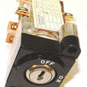 SWITCH, KEYED, MARKED OFF-ON WITH KEYS ADAMS # AS468K22